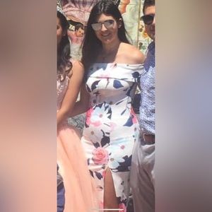 Off the shoulder dress